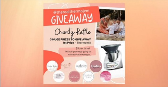 Olivia's Place Thermomix Raffle